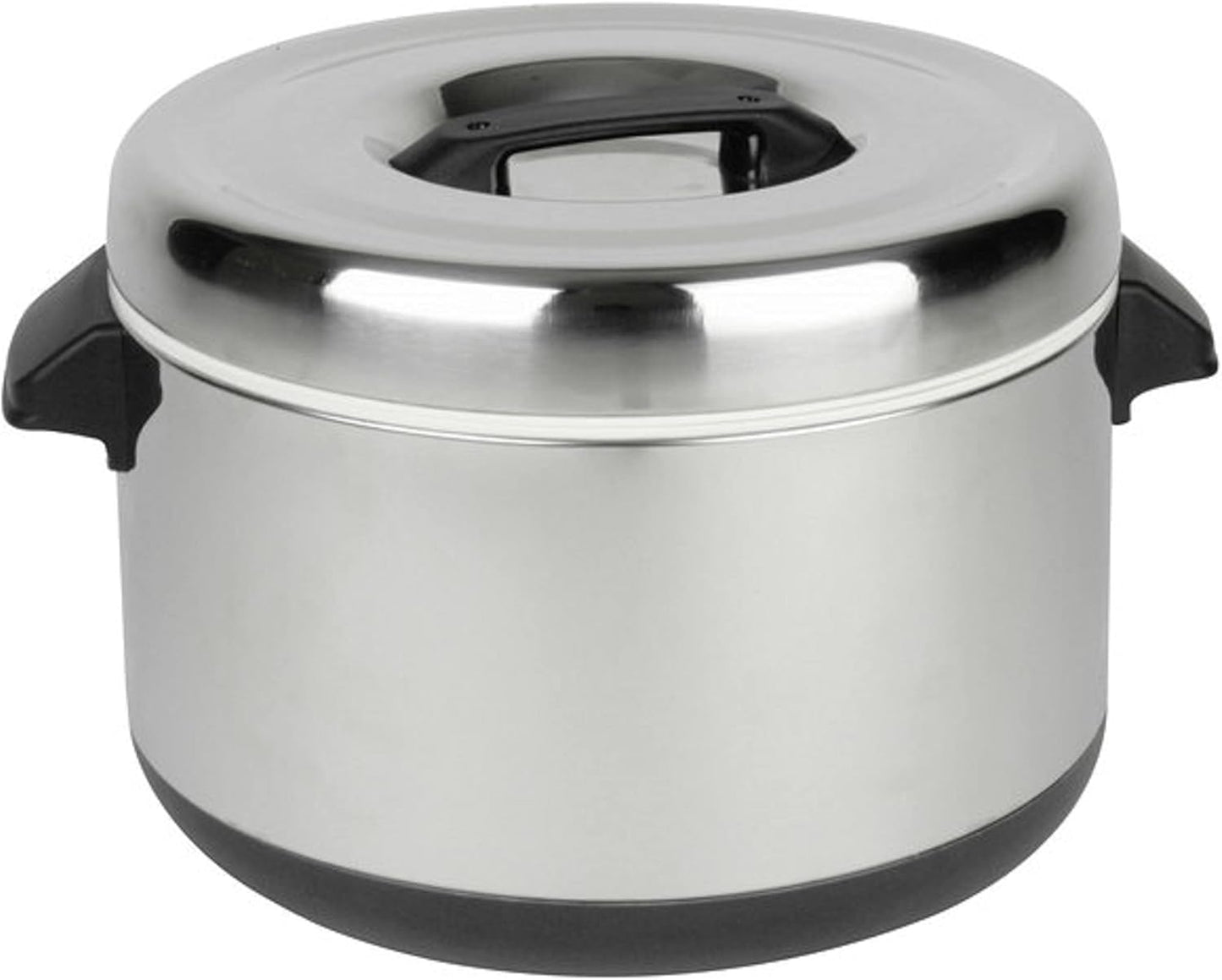 Insulated Sushi Rice Pot Stainless Steel Interior & Lid with Plastic Handle - Sushi Rice Mixing Tub Sushi Rice Bowl Sushi Rice Warmer for Home Kitchen Restaurant