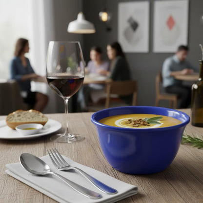 Bouillon Cup Color Melamine Set of 12- Dishwasher Safe Break-Resistant Reusable Bowls Serving Soup Bowl Broth Cups Soup Bowls Ice Cream Dipping Sauce