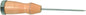 8" Stainless Steel Ice Pick with Wooden Handle - Durable Carving Bartender Pick Tool for Breaking Ice for Kitchen Bars Bartender Picnics Camping & Restaurant