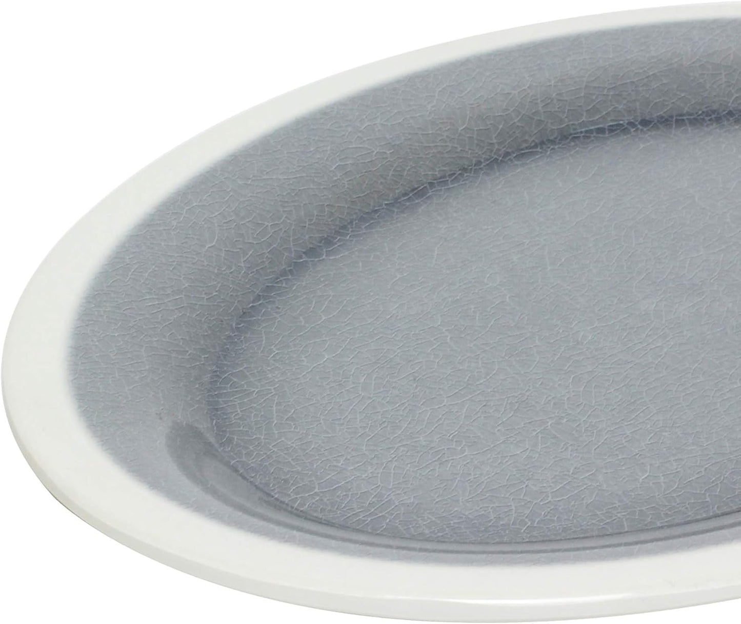 Oval Platters Melamine Set of 12- Dishwasher Safe Break-Resistant Reusable Serving Platter Plates Kitchen Plates Dinnerware Appetizer Plates Serving Plate