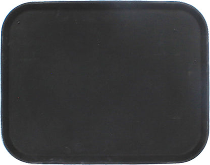 14" x 18" Rectangular Service Tray Fiberglass Non Slip Surface Service Trays Restaurant Tray Plastic Food Meals Server Tray for Home Kitchen Restaurant Cafeteria Bar Hotel