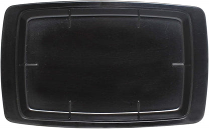 13" x 8" Rectangular Bakelite Underliner fits 11" x 7-1/5" Stainless Steel Sizzling Platter - Rectangular Sizzle Platter Underliner Base Restaurant Home Kitchen