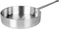 Aluminum 3.5mm Thickness Sauté Pan and Aluminum Cover - Cooking Pan Chef Cooking Pan Frying Pan Skillet for Home and Restaurant Cookware NSF Certified Dishwasher Safe