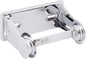 Single Roll Locking Toilet Tissue Dispenser fits 4" Diameter Toilet Paper Roll Chrome Plated- Bathroom Toilet Paper Holder for Bathroom Kitchen Washroom