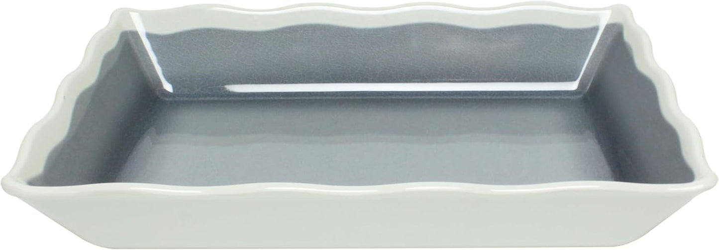 Rectangular Serving Melamine Tray - Dishwasher Safe Break-Resistant Reusable Serving Platter Plates Kitchen Plates Dinnerware Appetizer Plates