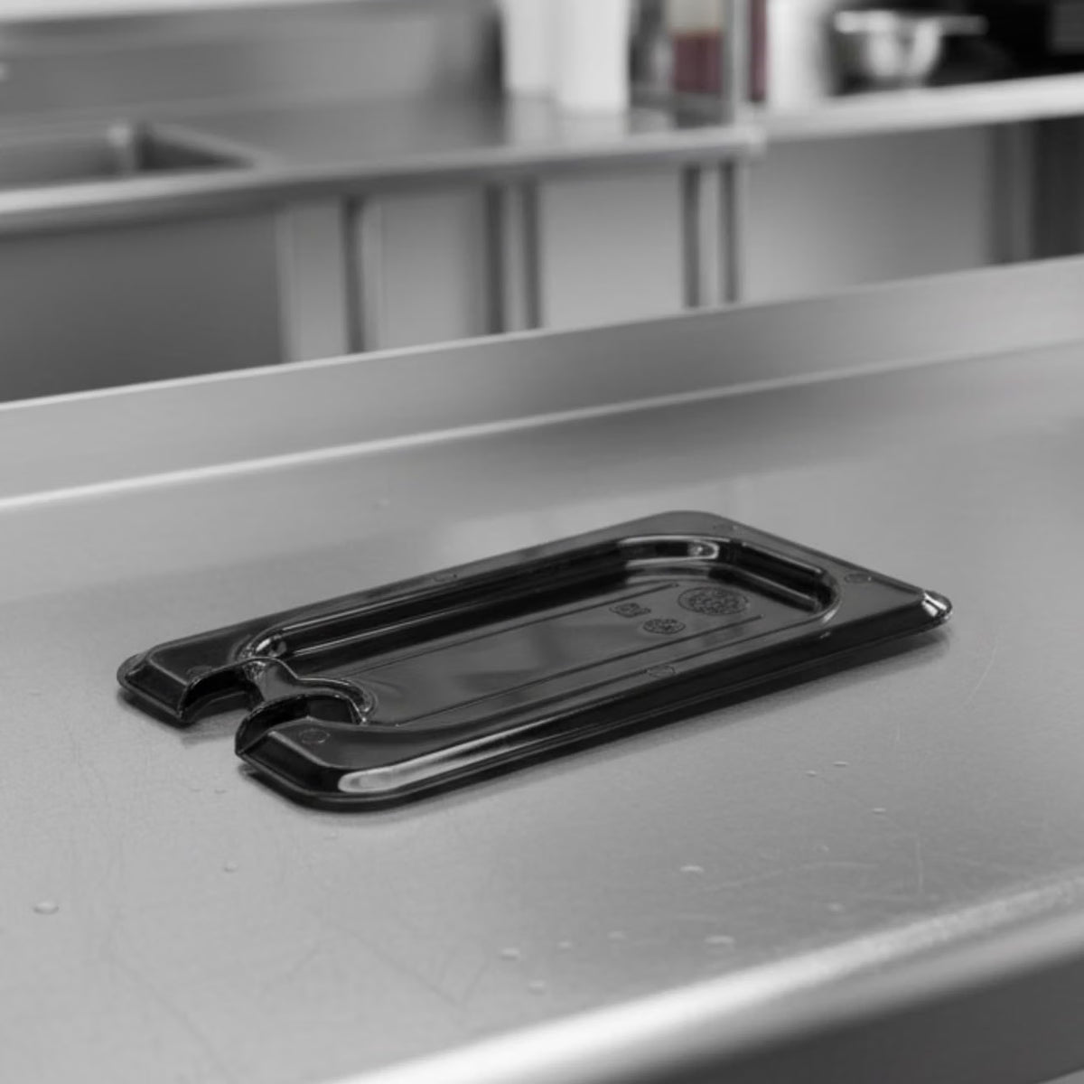 Solid Polycarbonate Food Pan Lid - Food Storage Container Cover Restaurant Commercial Hotel Pans Cover for Food Prep Fruits Vegetables Beans Corns
