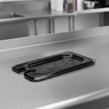Solid Polycarbonate Food Pan Lid - Food Storage Container Cover Restaurant Commercial Hotel Pans Cover for Food Prep Fruits Vegetables Beans Corns