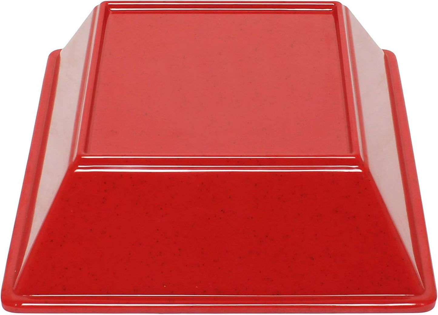 Square Bowl Passion Melamine - Dishwasher Safe Break-Resistant Serving Bowl Soup Bowl for Salads Rice Pasta Dessert Side Dishes Home Restaurants