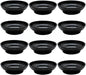 Set of 12 Salsa Dish Melamine - Perfect for Salsa Guacamole Cheese Condiments Dipping Sauces Mexican Fiesta Serving Side Dish For Chip Dip Guac Pinch Condiments