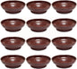 Set of 12 Salsa Dish Melamine - Perfect for Salsa Guacamole Cheese Condiments Dipping Sauces Mexican Fiesta Serving Side Dish For Chip Dip Guac Pinch Condiments