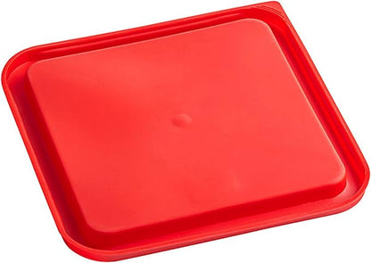 Polycarbonate Square Food Storage Container - Commercial Food Storage Containers Meal Prep Containers Reusable Food Containers for Pantry Kitchen Storage Organization