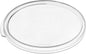Clear Round Container Lid for Round Polycarbonate Food Storage Container for Food Storage Container Meal Prep Containers Reusable Kitchen Organization