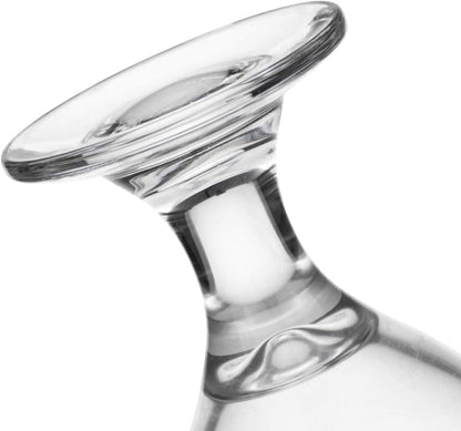 20 oz Goblet Glass Polycarbonate Clear Color- Beverage Stemmed Plastic Glass Cup Goblet Party Glass Classic Beverage Glass Juice Glass for Cocktails Water Juice Beer