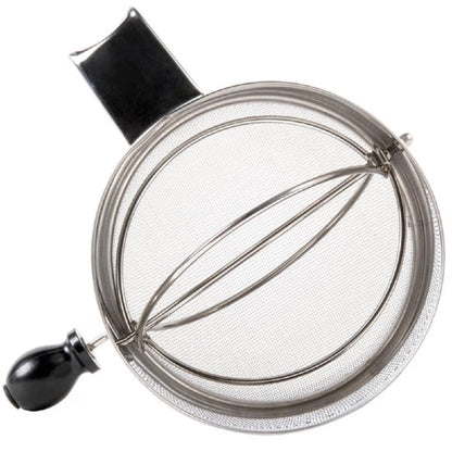 8 Cup Stainless Steel Flour Sifter with Four Wire agitator to sift flour Mirror finish - Mesh Baking Sifter Quick Sifting Flour Sifter Crank Sifter Flour for Baking Cakes and Spices
