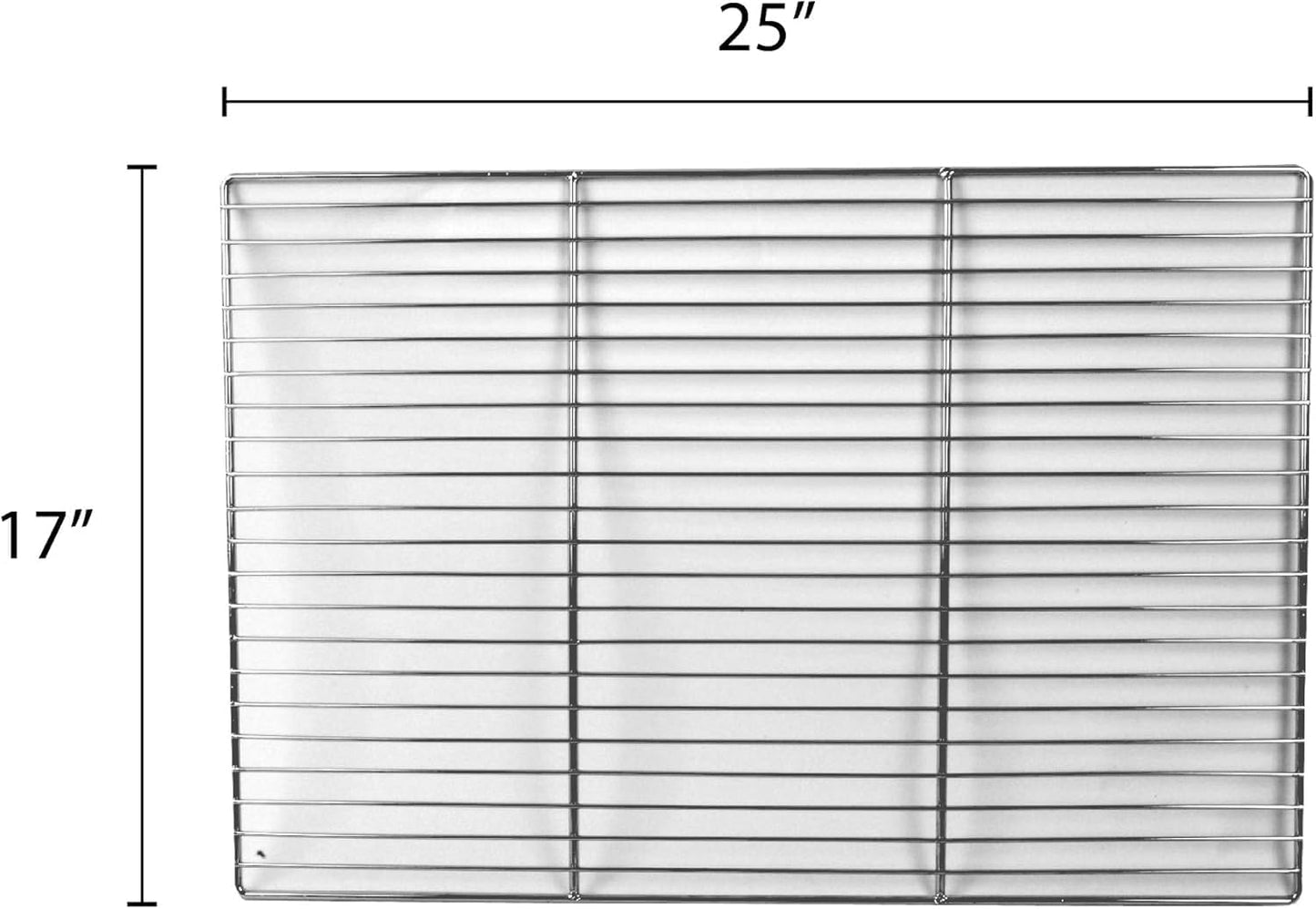 Wire Cooling Rack with Built-in Feet Chrome Plated- Cooling Rack for Baking Heavy Duty Baking Rack Cooling Rack Cookie Rack for Baking Home Cafes and Restaurants