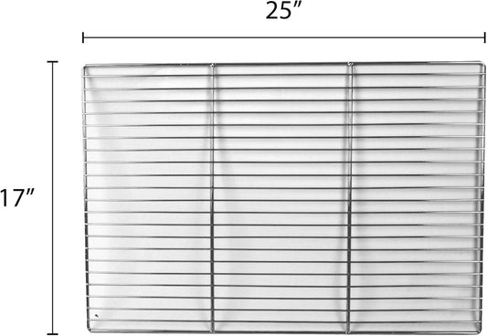 Wire Cooling Rack with Built-in Feet Chrome Plated- Cooling Rack for Baking Heavy Duty Baking Rack Cooling Rack Cookie Rack for Baking Home Cafes and Restaurants