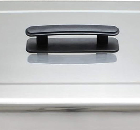 8 Qt. Full Size Stainless Steel Dome/Chafer Cover with Handle- Chafers and Buffet Warmer Cover for Catering Event Party Holiday Buffet Weddings Catering
