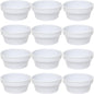 Sauce Cup/Ramekin Melamine Set of 12- Reusable Individual Round Condiments Cups Ramekins Dipping Sauce Cup Portion Dipping Sauce Kitchen Cups