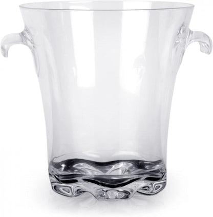 Ice Bucket for Bottle Service Polycarbonate Clear Color- Beverage Tub Champagne Wine Beverage Cooler Wine Cooler Beer Chiller Ideal Party Tubs for Indoor Outdoor Bars