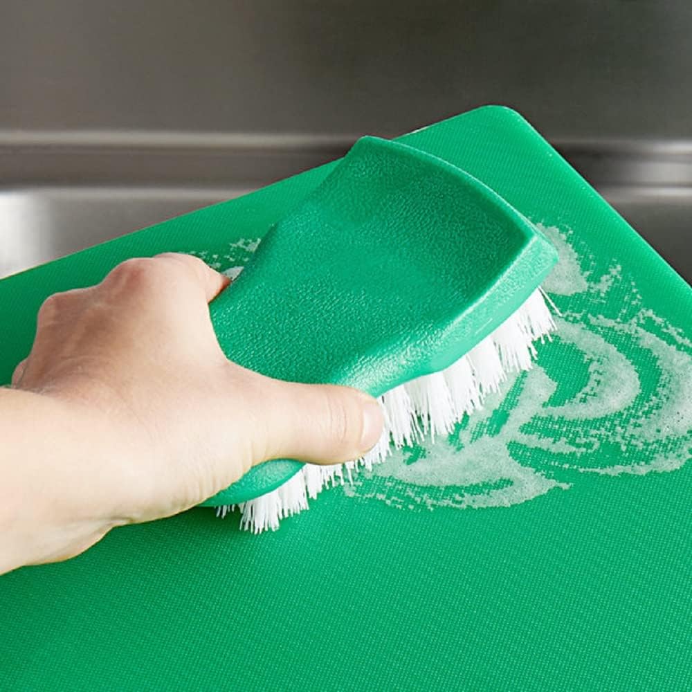 Cutting Board Brush Plastic- Cutting Boards Scrubbing Brush Durable Bristles Essential Kitchen Cleaning Brush Scrub Cutting Board Cleaning Brush Tool