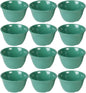 Bouillon Cup Color Melamine Set of 12- Dishwasher Safe Break-Resistant Reusable Bowls Serving Soup Bowl Broth Cups Soup Bowls Ice Cream Dipping Sauce