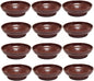 Set of 12 Salsa Dish Melamine - Perfect for Salsa Guacamole Cheese Condiments Dipping Sauces Mexican Fiesta Serving Side Dish For Chip Dip Guac Pinch Condiments