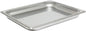 Deep Stainless Steel Anti-Jamming Steam Pan 22 Gauge- Chafing Steam Table Pans Catering Food Storage Metal Pan Hotel Pan for Restaurant Events Catering Use