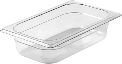 Deep Polycarbonate Food Pan - Commercial Restaurant Food Storage Containers Hotel Pans for Catering Buffets Restaurants Fruits Vegetables Corns