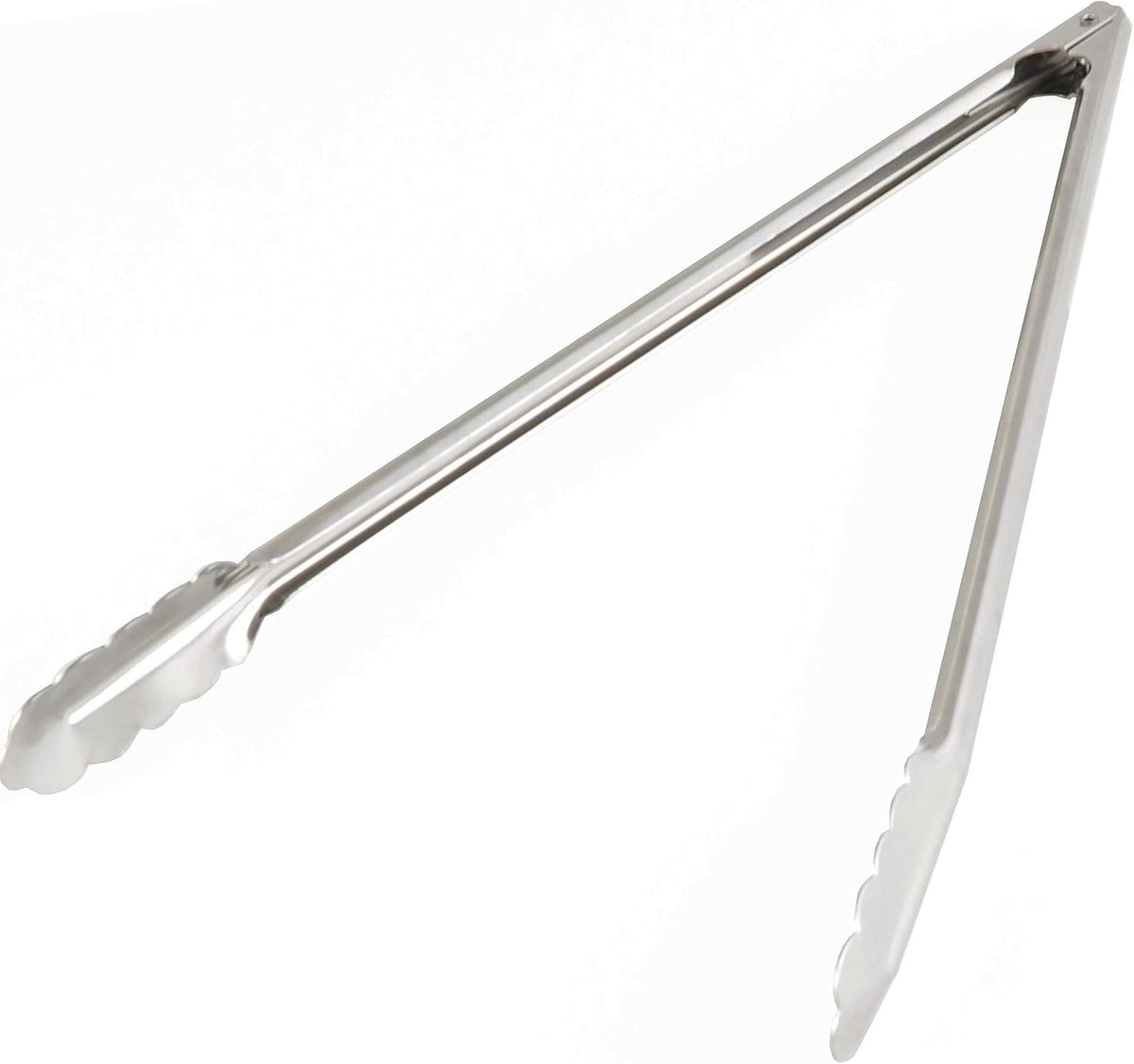 Stainless Steel Coiled Spring Utility Tong Extra Heavy Duty Set of 3- Kitchen Tongs Metal Food Tongs Premium Stainless Steel Tongs for Cooking Food Salad Grilling Barbecue BBQ Buffet