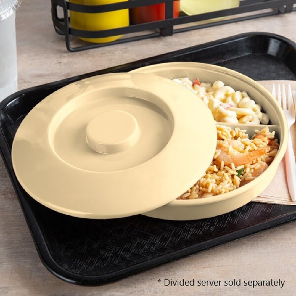 8-1/4” Tortilla Server with Lid Melamine Set of 12 - Tortilla/Pancake Keeper Food Container Perfect for Keeping Tortillas Pancakes and Waffles Warm Dishwasher Safe