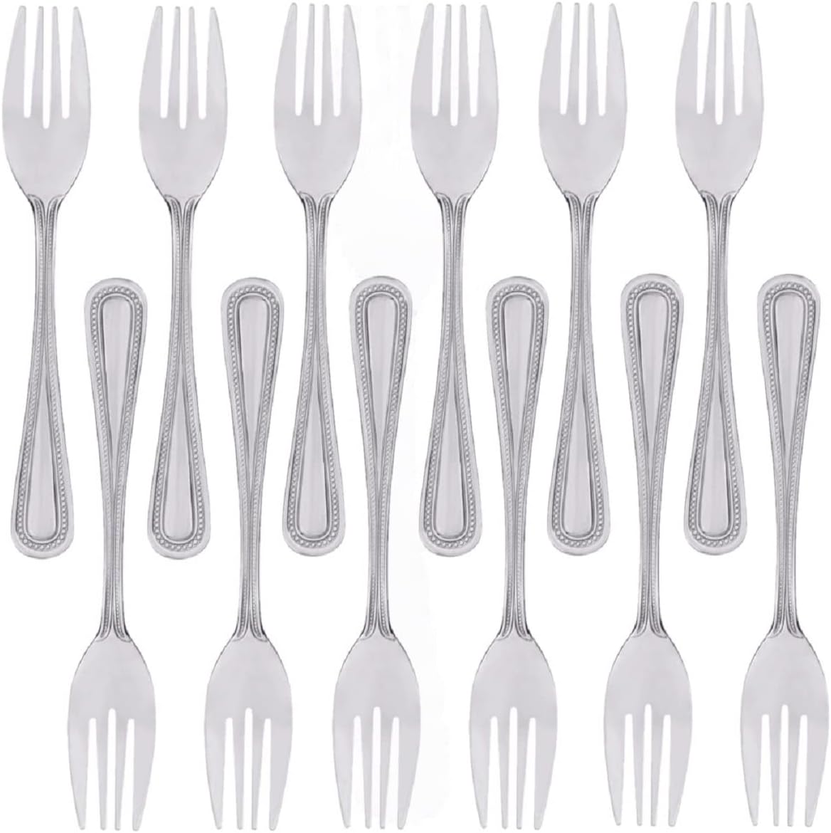 Jewel Stainless Steel Set of 12-  Flatware Cutlery Kitchen Tableware Set for Home and Restaurant