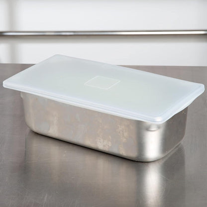 High-Heat Silicone Flexsil Steam Table/Hotel Pan Lid, Spill Proof, Dishwasher Safe, Microwave Safe, Oven Safe, NSF