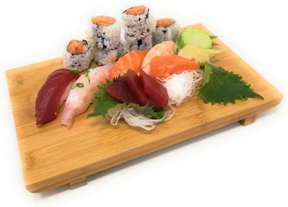 Sushi Plate Japanese Sushi Serving Plate Appetizer Plates Serving Dish Sushi Tray Sushi Plate Sushi Tray Serving Plate for Kitchen Home Restaurants