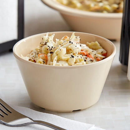 8 oz Bouillon Cup Melamine Set of 12- Dinnerware Soup Bowls Small Bowls for Side Dishes Dessert Soup Chili Dipping Sauce Dishwasher Safe Break-Resistant