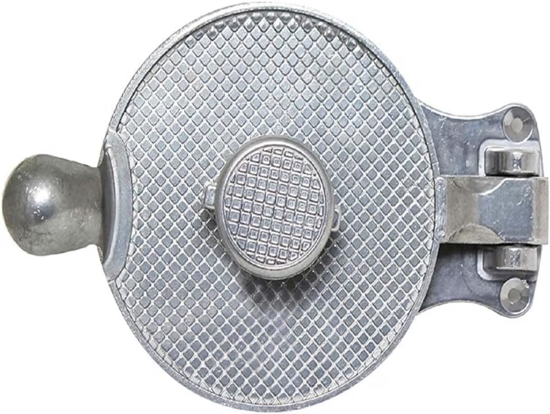 4-1/2" Heavy Duty Adjustable Hamburger Press Aluminum- Adjustable from 1/8" to 3/8" Hamburger Press Patty Maker Meat Beef Cheese Veggie Burger Maker for Grill Griddle BBQ Barbecue