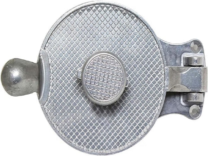 4-1/2" Heavy Duty Adjustable Hamburger Press Aluminum- Adjustable from 1/8" to 3/8" Hamburger Press Patty Maker Meat Beef Cheese Veggie Burger Maker for Grill Griddle BBQ Barbecue