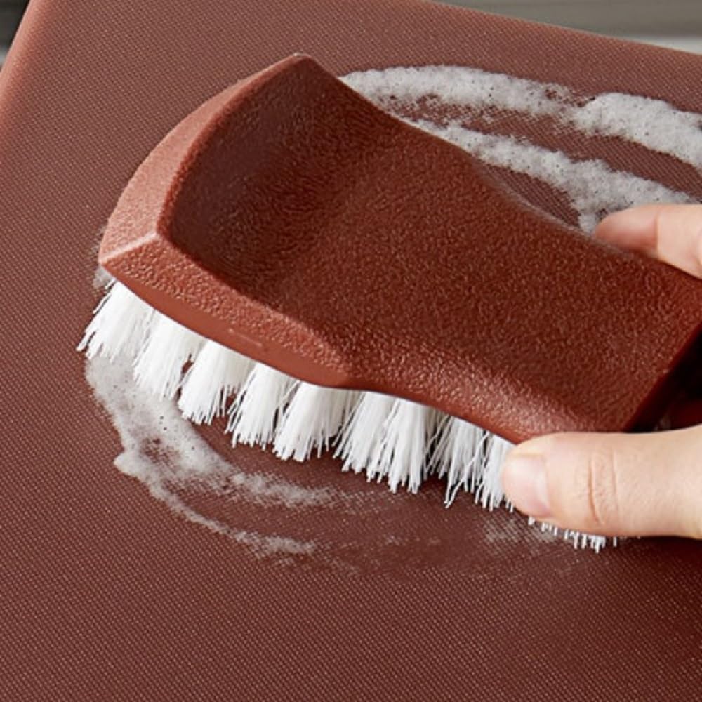 Cutting Board Brush Plastic- Cutting Boards Scrubbing Brush Durable Bristles Essential Kitchen Cleaning Brush Scrub Cutting Board Cleaning Brush Tool