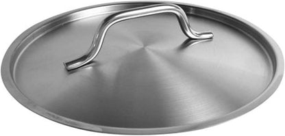Stainless Steel Stock Pot Lid- Heavy Duty Stock Pot Cover Stew Pot Simmering Pot Soup Pot Lid for Soup Pasta Vegetable Oven Safe & NSF Certified