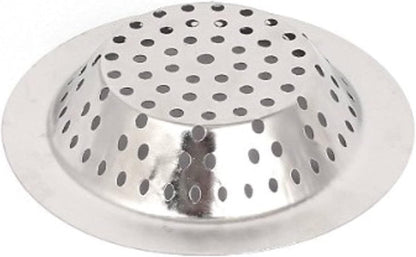 3-1/2” Stainless Steel Sink Strainer - Kitchen Strainer Kitchen Sink Drain Strainer Hair Catcher for Bathroom Sink Utility Slop Laundry
