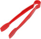 Flat Grip Tong Utility Tong Polycarbonate - Serving Tong Kitchen Tong Buffet Tongs Utensil High Heat Plastic Flat Ice Tongs for Tea Coffee Party Appetizers Desserts