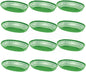 Fast Food Basket Plastic Set of 12- Fry Fast Food Reusable Foodservice Restaurant Diner Tray Plates Restaurant Deli Serving Chicken Burgers Sandwiches & Fries