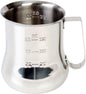 Stainless Steel Espresso Milk Steaming Pitcher with Measuring Scale- Steaming Pitcher Coffee Bar Cappuccino Barista Tools Milk Jug Steamer Frother Cup