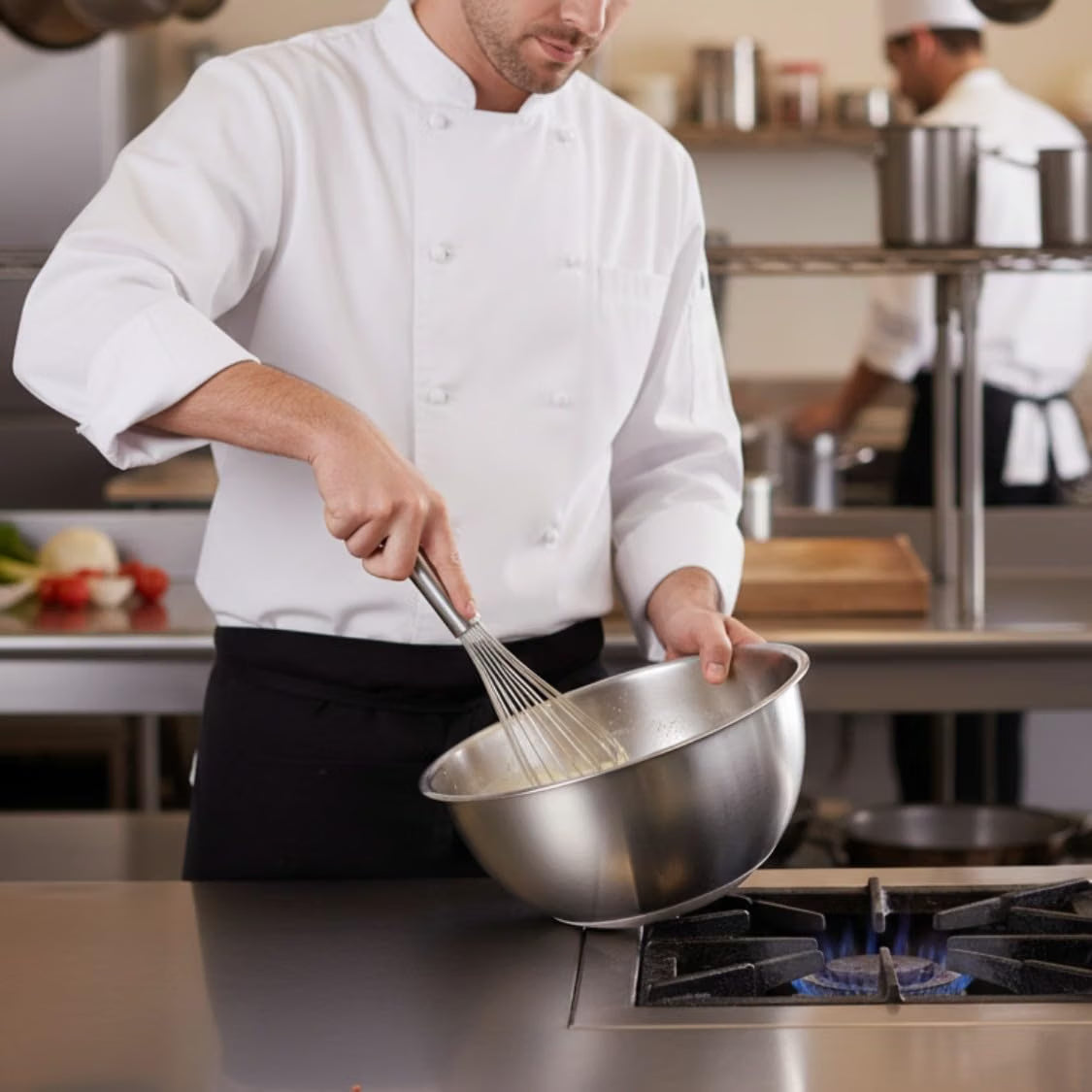 Stainless Steel Whip/Whisk - Kitchen Wire Whisk Kitchen Whisk Balloon for Whisking Beating Blending Ingredients and Mixing Sauces Whisk for Cooking