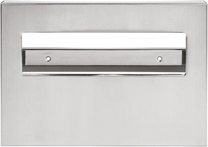 15-5/8" x 11-1/2" x 2" Stainless Steel Toilet Seat Cover Dispenser Fits 500 Sheets - Wall Mounted Toilet Seat Cover Holder for Commercial Office Restaurants Hospitals Schools