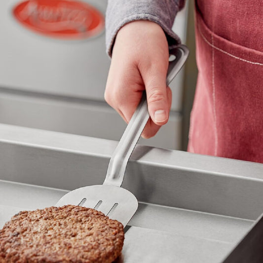 6" Stainless Steel Pancake Turner- Griddle Scraper Spatula Pancake Flipper Hamburger Turner for Outdoor Barbecue Turners Tools Food Service Home Restaurants