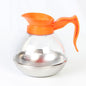 64 oz. Coffee Decanter Stainless Steel Base Polycarbonate Body with  Plastic Handle Commercial Grade- Coffee Carafe Easy Pour Coffee Decanter Perfect for Cafes Home and Restaurant