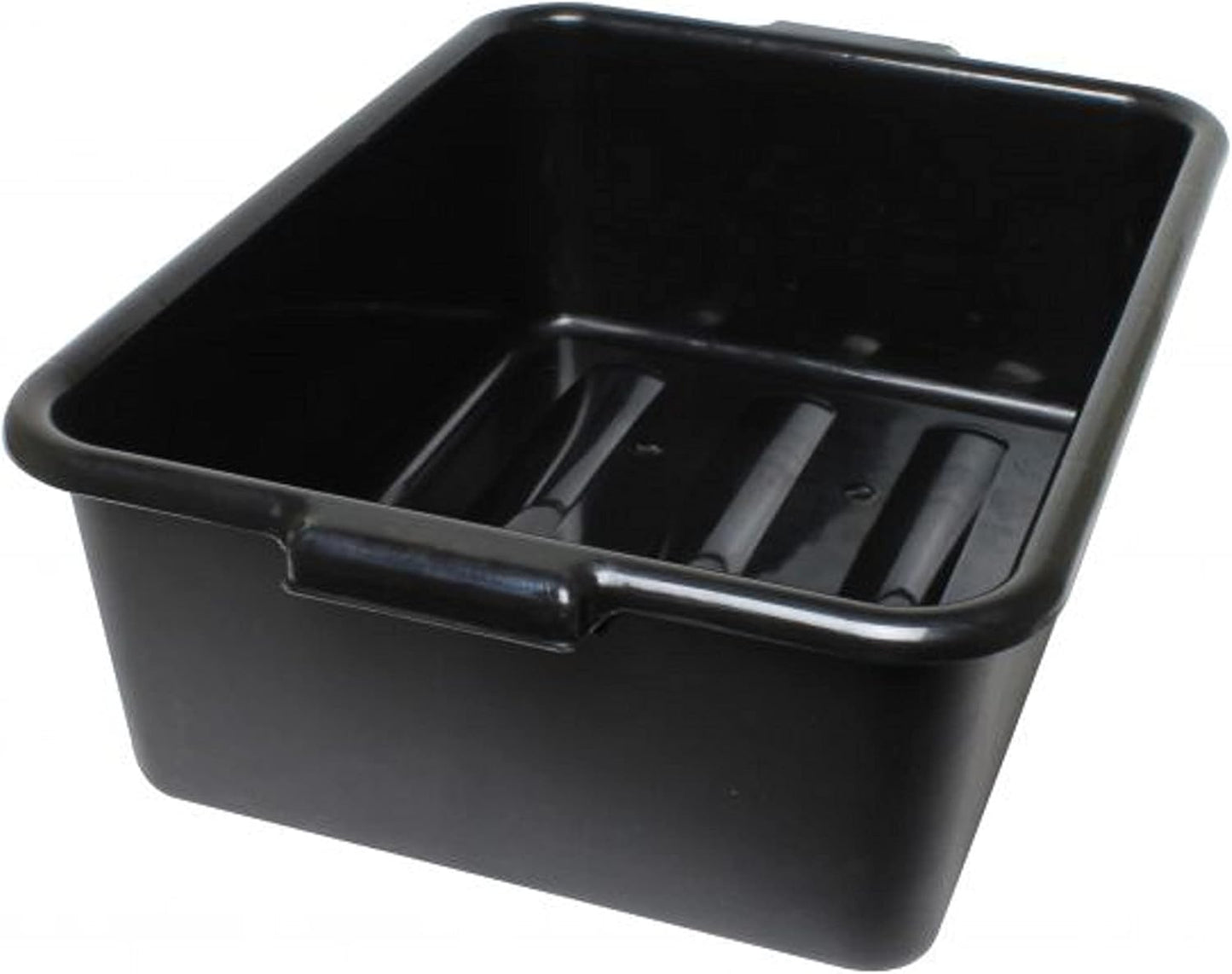20-1/2" x 15-1/2" x 7" Utility Kitchen Bus Box/Tub/Bin with Handles - Heavy Duty Plastic Restaurant Tub/Dish Washing Box Wash Basin Tub for Kitchen Home Restaurants
