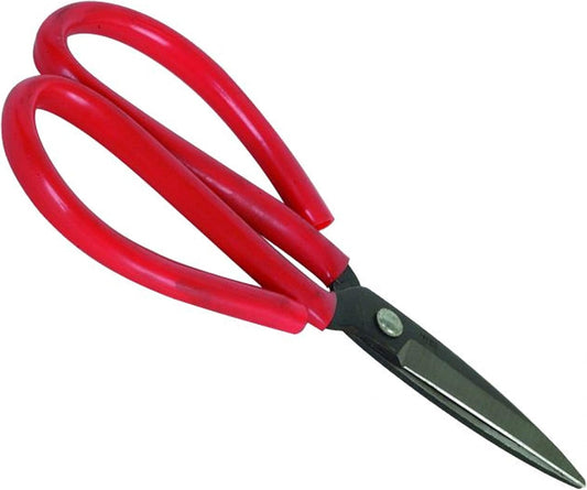 7-3/4" Kitchen Scissors Steel Blade Red Coated Handles Set of 12- Heavy Duty Sharp Kitchen Shears Comfortable Handle Cooking Shears for Kitchen Meat Chicken Fish Poultry Herb Bread
