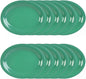 Oval Platter Pure Melamine Set of 12- Dishwasher Safe Break-Resistant Reusable Plates Kitchen Plates Dinnerware Serving Platter Dishes for Home Kitchen