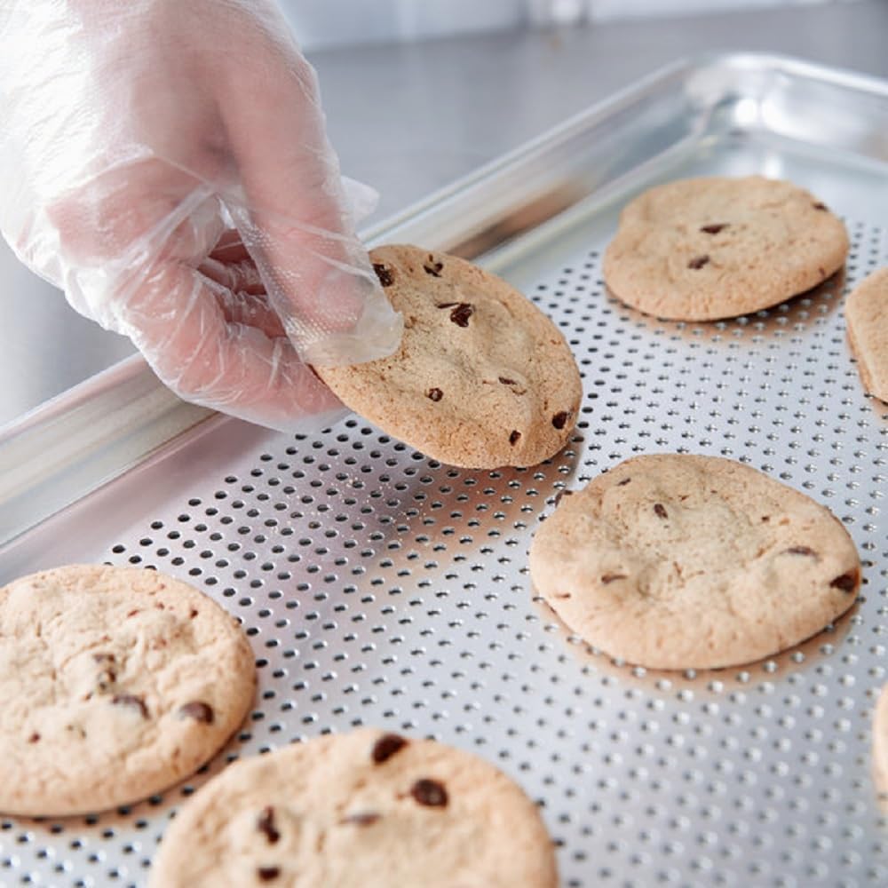 18" x 13" Perforated Aluminum Sheet Pan- Oven Safe Baking Pan Baking Tray Cookie Sheet Baking Sheet Perfect for Baking Roasting and More